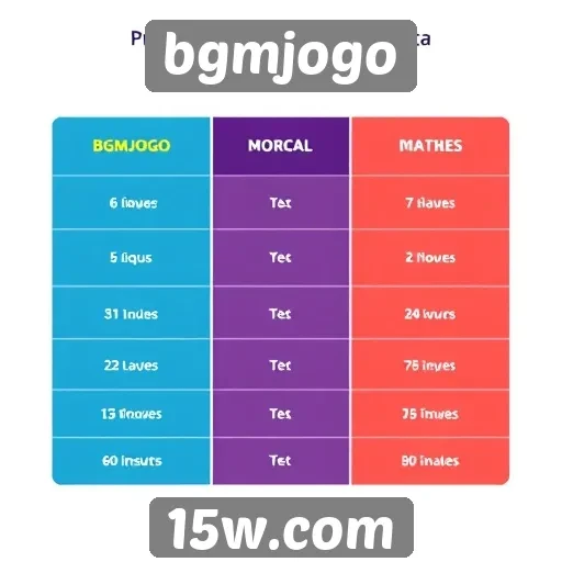 Comparação de bgmjogo com outros sites de jogos