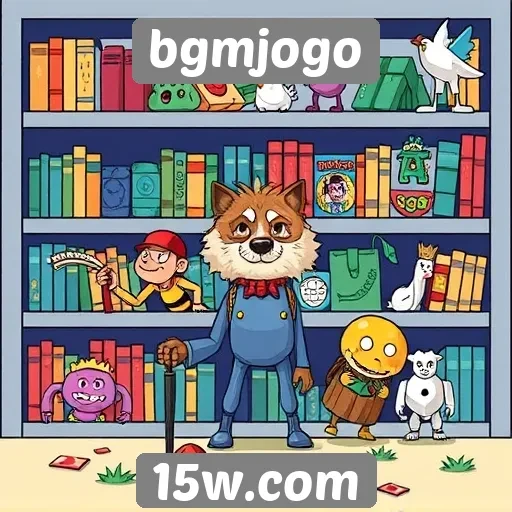 explorando a biblioteca de jogos no bgmjogo